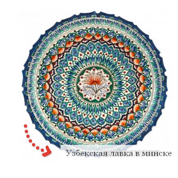 Блюдо для плова с рифлеными краями - идеальный выбор для приготовления вкусного плова!