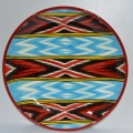 Ляган ручной работы с узором "Атлас" диаметром 32 см.